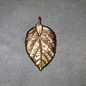 Dipped Gold Leaf Pendant